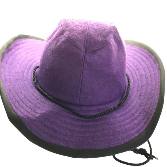 Purple Cowboy Unisex Hat from the 1980\'s main image 6